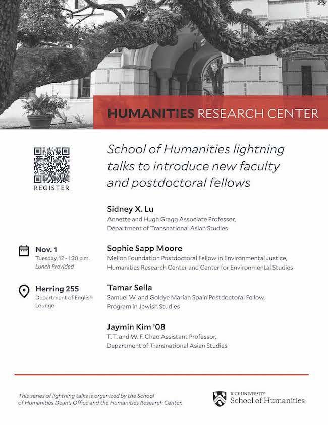 Humanities Lightning Talks